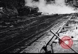 Image of logging operation in America early 1900s United States USA, 1910, second 6 stock footage video 65675028624