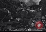 Image of logging operation in America early 1900s United States USA, 1910, second 58 stock footage video 65675028624