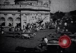 Image of Approach to the Old Howrah  bridge  Calcutta India, 1915, second 3 stock footage video 65675028626
