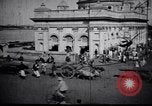 Image of Approach to the Old Howrah  bridge  Calcutta India, 1915, second 7 stock footage video 65675028626