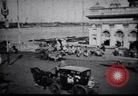 Image of Approach to the Old Howrah  bridge  Calcutta India, 1915, second 13 stock footage video 65675028626