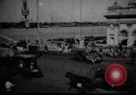 Image of Approach to the Old Howrah  bridge  Calcutta India, 1915, second 15 stock footage video 65675028626