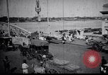 Image of Approach to the Old Howrah  bridge  Calcutta India, 1915, second 17 stock footage video 65675028626