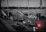 Image of Approach to the Old Howrah  bridge  Calcutta India, 1915, second 24 stock footage video 65675028626