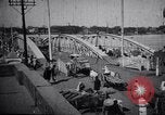 Image of Approach to the Old Howrah  bridge  Calcutta India, 1915, second 26 stock footage video 65675028626