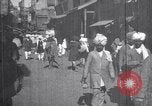 Image of Approach to the Old Howrah  bridge  Calcutta India, 1915, second 51 stock footage video 65675028626