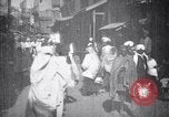 Image of Approach to the Old Howrah  bridge  Calcutta India, 1915, second 59 stock footage video 65675028626