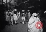 Image of Approach to the Old Howrah  bridge  Calcutta India, 1915, second 61 stock footage video 65675028626