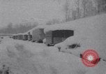 Image of heavy snowfall Pennsylvania United States USA, 1958, second 24 stock footage video 65675028655