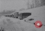 Image of heavy snowfall Pennsylvania United States USA, 1958, second 25 stock footage video 65675028655