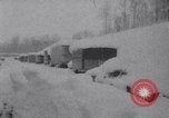 Image of heavy snowfall Pennsylvania United States USA, 1958, second 27 stock footage video 65675028655