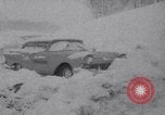 Image of heavy snowfall Pennsylvania United States USA, 1958, second 30 stock footage video 65675028655