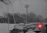 Image of heavy snowfall Pennsylvania United States USA, 1958, second 57 stock footage video 65675028655