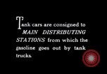 Image of transportation of gasoline from refinery to consumer Indiana United States USA, 1924, second 54 stock footage video 65675028673