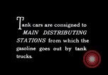 Image of transportation of gasoline from refinery to consumer Indiana United States USA, 1924, second 56 stock footage video 65675028673