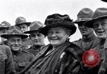 Image of Famous Woman with US Army soldiers United States USA, 1920, second 1 stock footage video 65675028692