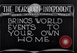 Image of Advertisement for Dearborn Independent Dearborn Michigan USA, 1920, second 12 stock footage video 65675028697