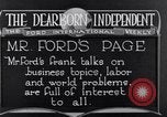 Image of Advertisement for Dearborn Independent Dearborn Michigan USA, 1920, second 16 stock footage video 65675028697