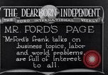 Image of Advertisement for Dearborn Independent Dearborn Michigan USA, 1920, second 23 stock footage video 65675028697