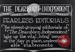 Image of Advertisement for Dearborn Independent Dearborn Michigan USA, 1920, second 43 stock footage video 65675028697