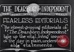 Image of Advertisement for Dearborn Independent Dearborn Michigan USA, 1920, second 44 stock footage video 65675028697