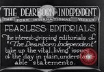 Image of Advertisement for Dearborn Independent Dearborn Michigan USA, 1920, second 49 stock footage video 65675028697