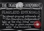 Image of Advertisement for Dearborn Independent Dearborn Michigan USA, 1920, second 57 stock footage video 65675028697