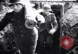 Standbild Kämpfer Messerschmitt Me-109 oder Me-110 Ärmelkanal Atlantischer Ozean, 1944, aus Sekunde 18 historischem Filmmaterial Videoclip 65675028707