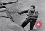 Standbild Kämpfer Messerschmitt Me-109 oder Me-110 Ärmelkanal Atlantischer Ozean, 1944, aus Sekunde 52 historischem Filmmaterial Videoclip 65675028707