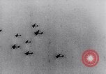 Image of German fighter aircraft shooting down US bombers Germany, 1944, second 7 stock footage video 65675028708