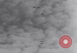 Image of German fighter aircraft shooting down US bombers Germany, 1944, second 15 stock footage video 65675028708