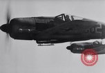 Image of German fighter aircraft shooting down US bombers Germany, 1944, second 41 stock footage video 65675028708