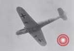 Image of German fighter aircraft shooting down US bombers Germany, 1944, second 53 stock footage video 65675028708