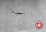 Image of German fighter aircraft shooting down US bombers Germany, 1944, second 56 stock footage video 65675028708