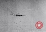 Image of German fighter aircraft shooting down US bombers Germany, 1944, second 57 stock footage video 65675028708