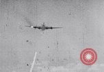 Image of German fighter aircraft shooting down US bombers Germany, 1944, second 60 stock footage video 65675028708