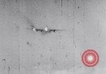 Image of German fighter aircraft shooting down US bombers Germany, 1944, second 61 stock footage video 65675028708