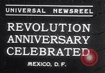 Image of Mexican athletes on Mexican Revolution Anniversary Mexico, 1934, second 1 stock footage video 65675028709