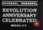 Image of Mexican athletes on Mexican Revolution Anniversary Mexico, 1934, second 6 stock footage video 65675028709