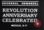 Image of Mexican athletes on Mexican Revolution Anniversary Mexico, 1934, second 7 stock footage video 65675028709