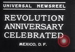 Image of Mexican athletes on Mexican Revolution Anniversary Mexico, 1934, second 9 stock footage video 65675028709