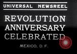 Image of Mexican athletes on Mexican Revolution Anniversary Mexico, 1934, second 12 stock footage video 65675028709