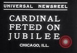 Image of Archbishop George William Cardinal Mundelein Chicago Illinois USA, 1934, second 11 stock footage video 65675028710