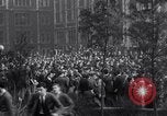 Image of Students demonstrate at the City College New York United States USA, 1934, second 38 stock footage video 65675028711