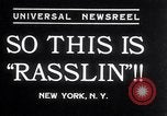 Immagine di Jim Londos e Everett Marshall New York City USA, 1934, secondo 1 filmato di repertorio 65675028718