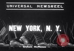 Image of New Yorkers at Anti Nazi March Manhattan New York City USA, 1939, second 3 stock footage video 65675028722