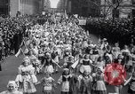 Image of New Yorkers at Anti Nazi March Manhattan New York City USA, 1939, second 5 stock footage video 65675028722