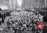 Image of New Yorkers at Anti Nazi March Manhattan New York City USA, 1939, second 16 stock footage video 65675028722