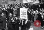 Image of New Yorkers at Anti Nazi March Manhattan New York City USA, 1939, second 24 stock footage video 65675028722