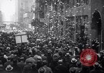Image of New Yorkers at Anti Nazi March Manhattan New York City USA, 1939, second 32 stock footage video 65675028722